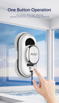 Fenêtre Robot aspirateur travail automatique verre électrique Limpiacristales télécommande pour la maison