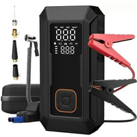 Démarreur de voiture YINGBOOST avec pompe à air, booster de batterie automobile de 4000 A et gonfleur de pneus de 150 PSI avec compresseur d'air