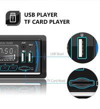 ESSGOO-Unité principale stéréo de voiture avec DAB + intégré, AM, FM, RDS, USB, AUX-in, SD, Bluetooth, simple, 1 DIN, télécommande, lecteur MP3