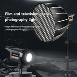 MIAOTU Lampe de photographie LED COB 200 W pour vidéo en direct, éclairage d'appoint haute luminosité 2700-6500 K, éclairage photographique