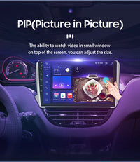 OSSURET CarPlay Android 12 autoradio pour PEUGEOT 2008 208 2012-2018 lecteur multimédia de voiture Navi GPS 2din 4G-LET autoradio RDS