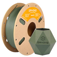 Filament PLA mat premium ERYONE 1/3/5/10 kg, diamètre 1,75 mm, impression 3D, multicolore disponible, promotion exceptionnelle sur le filament PLA mat, bobine de 1 kg.
