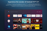 Clé TV connectée Xiaomi 4K, Android TV 11, processeur quadricœur Cortex-A35, 2 Go de RAM, 8 Go de ROM, Netflix, Wi-Fi, Assistant Google, dongle TV