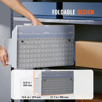 SucceBuy Cabine de pulvérisation d'aérographe Kit de cabine de pulvérisation de peinture d'aérographe portable à double ventilateur avec lumières LED et tuyau d'extension d'échappement