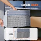 SucceBuy Cabine de pulvérisation d'aérographe Kit de cabine de pulvérisation de peinture d'aérographe portable à double ventilateur avec lumières LED et tuyau d'extension d'échappement