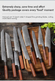 Couteau de chef japonais TURWHO forgé à la main, en acier damassé, couteau de cuisine Santoku, couteau à sashimi, couteau à pain, outil de cuisine utilitaire à lame artisanale