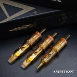 Ambition Glory cartouche de tatouage mélange aiguille 0.25mm 0.3mm 0.35mm rond Liner Shader Magnum aiguilles de tatouage 1rl 3rl 5rl 7rm 9rm 13rm