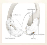 HAYLOU S30 casque sans fil Bluetooth 5.4 43dB casques antibruit adaptatifs 40mm pilote dynamique 80H écouteurs de lecture
