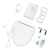 Siège de toilette électrique filaire multifonction, 1350W, IPtage, température à 3 vitesses, HOEquipment