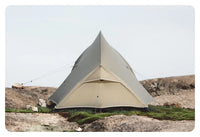Tente de camping ultralégère Naturehike Cloud Up Pro pour 2 personnes, 3 saisons, moustiquaire 20D, portable, pour la randonnée et les voyages en plein air, avec tapis de sol.