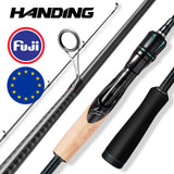 Canne à pêche HANDING Magic L 1,98-2,44 m UL/L/ML/MH/M, 2 sections, poids du leurre MF/F : 1,5-40 g, pour eau de mer ou eau douce.