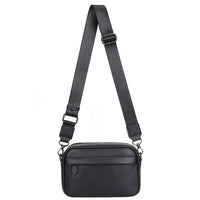 Sac à bandoulière d'affaires pour hommes sac de messager en cuir PU mâle décontracté ceinture sacs à bandoulière homme Design sac à main sac à main sac pour hommes
