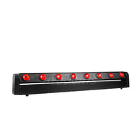 2 pièces barre de LED faisceau lumière principale mobile 8x12W RGBW 4in1 DMX512 pour DJ Disco fête boîte de nuit événement spectacle effets de scène