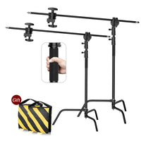 SH-Support d'éclairage RapDuty C en acier inoxydable, support de photographie, bras de maintien, 260cm, 107cm, recommandé Max, liquimanquer, un cadeau
