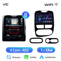 Autoradio Junsun CarPlay Android Auto pour Renault Clio 4 ZOE 2012-2017, système GPS intelligent, stéréo multimédia