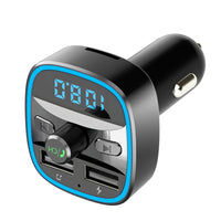 T25 voiture Bluetooth 5.0 transmetteur FM lecteur MP3 charge rapide double chargeur USB