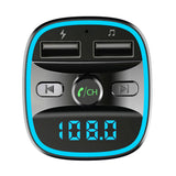 T25 voiture Bluetooth 5.0 transmetteur FM lecteur MP3 charge rapide double chargeur USB