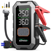 Démarreur de saut de voiture 4 en 1, 8000a, pompe à Air 150psi, Booster de batterie de voiture, dispositif de démarrage du moteur, compresseur d'air pour pneus, batterie externe