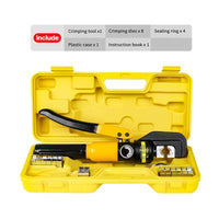 Pince à sertir hydraulique 4-70 mm² YQK-70 Pression 8T Outils hydrauliques domestiques Pince hydraulique Bricolage Pince à sertir les cosses de câbles