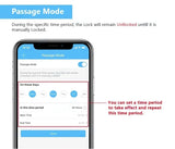Verrouillage de porte intelligent sans clé numérique avec carte RFID et application TTLock (sans empreinte digitale)