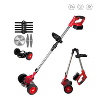 Makita-Tondeuse à Gazon Électrique Pliable Sans Fil, Longueur Réglable, Coupe-Bordure de Jardin Adapté à la Batterie 18V