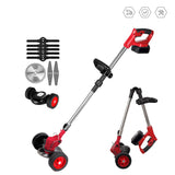 Makita-Tondeuse à Gazon Électrique Pliable Sans Fil, Longueur Réglable, Coupe-Bordure de Jardin Adapté à la Batterie 18V