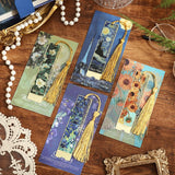 Marque page métal frise Van Gogh