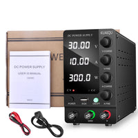 KUAIQU Adjustable Switching DC Power Supply 30V 10A 6A Lab Bench Power Supply 60V 5A 120V 3A Output Preset Current 20A 30A 60A