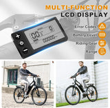 HITWAY Vélo Électrique, 28" Vélos à Assistance Électrique, Ville E-Bike avec Batterie Amovible 36V 13Ah, Moteur 250W, 7 Vitesses