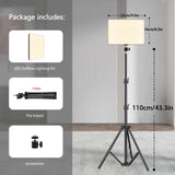 LED lumières vidéo conférence photographie éclairage Selfie lumière Photo Studio lampe avec trépied pour tirer en direct Streaming TikTok Zoom