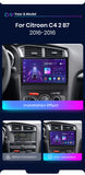 Junsun Wireless CarPlay Android Auto Car Radio For Citroen C4 2 B7 2013 - 2016 GPS Multimedia 2 din