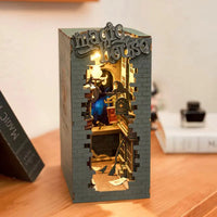 Serre-livre Maquette DIY - Maison Magique avec Éclairage LED