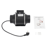 YIYIBYUS 220V ventilateurs d'échappement tuyau conduit ventilateur de Ventilation silencieux salle de bain extracteur Ventilation cuisine toilette mur conduit d'échappement ventilateur
