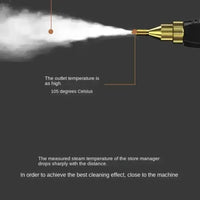 Nettoyeur à vapeur Portable 2500W, stérilisation à haute température, Machine à Jet de pression pour maison, voiture, cuisine, climatiseur