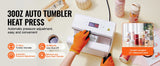 SucceBuy – presse à chaud automatique pour gobelet, presse à chaud pour tasse, gobelets à Sublimation de 11 à 30oz, chauffage rapide, même presse à gobelet avec ruban adhésif