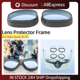 Cadre de protection d'objectif, anneau de protection d'objectif anti-rayures magnétique, empêche les lunettes de gratter, lentilles VR pour Meta Quest 3S