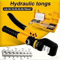 Pince à sertir hydraulique 4-70 mm² YQK-70 Pression 8T Outils hydrauliques domestiques Pince hydraulique Bricolage Pince à sertir les cosses de câbles