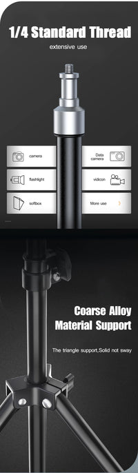 Boîte à lumière professionnelle pour la photographie, avec trépied et ampoule E27, système d'éclairage continu pour studio photo.