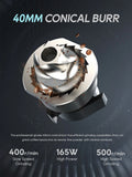 HiBREW G5 48mm fraise conique moulin à café électrique Compact Portable moulin à grains de café cuisine pour expresso café turc