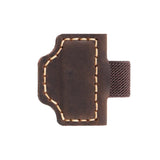 Marque page aimanté cuir avec maintien stylo