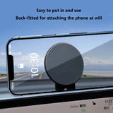 Support magnétique pour iPhone 15/14 Pro, compatible avec les ordinateurs portables et les Tesla Model Y 3. Support magnétique latéral pour téléphone portable.