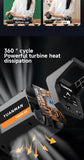 MIAOTU Lampe de photographie LED COB 200 W pour vidéo en direct, éclairage d'appoint haute luminosité 2700-6500 K, éclairage photographique