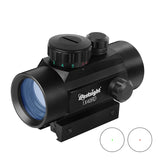1x40 point rouge vue vert point rouge vue éclairé Airsoft chasse aérienne avec Rails 11/20mm