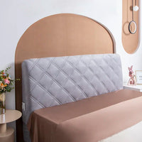 Housse de tête de lit matelassée en velours de haute qualité, tout compris, ultra luxueuse, douce et épaisse, matelassée en peluche courte.