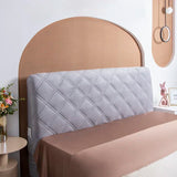 Housse de tête de lit matelassée en velours de haute qualité, tout compris, ultra luxueuse, douce et épaisse, matelassée en peluche courte.