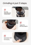 HiBREW G5 48mm fraise conique moulin à café électrique Compact Portable moulin à grains de café cuisine pour expresso café turc