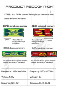 PUSKILL DDR4 Memoria Ram 16GB 8GB 1.2V 3200MHz Desktop 288-Pin Computer Heatsink Cooling Vest Memory