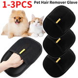 Équipement de toilettage pour animaux de compagnie, gants de démêlage, gant épilateur pour animaux de compagnie, pour chien, chat, lapin, accessoires avec poils longs/courts/bouclés