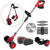 Makita-Tondeuse à Gazon Électrique Pliable Sans Fil, Longueur Réglable, Coupe-Bordure de Jardin Adapté à la Batterie 18V