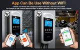 Feyree 22KW 32A Type2 EV chargeur 11KW 3P EVSE Wallbox 7.6KW 1P 4.3 pouces écran nouveau Smart APP contrôle Station de charge chargeur de voiture